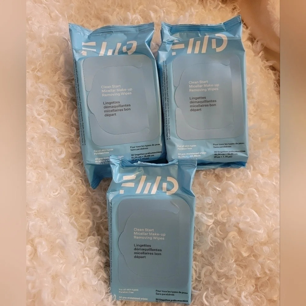 X3  FWD Clean Start Micellar Wipes